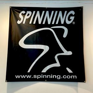 46”x 44” Heavy duty vinyl Spinning Banner